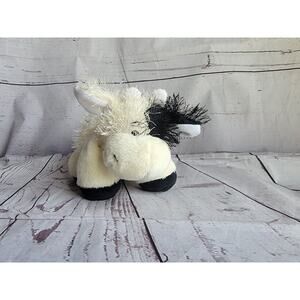 Ganz Cow HM003 Plush Stuffed Animal Toy 7inch No Code Shaggy Hair